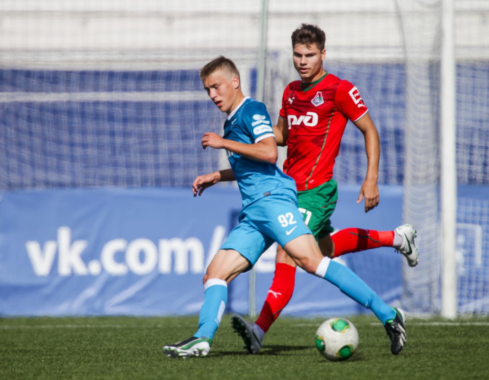 Молодежное первенства России, 7-й тур, матч «Зенит» — «Локомотив»