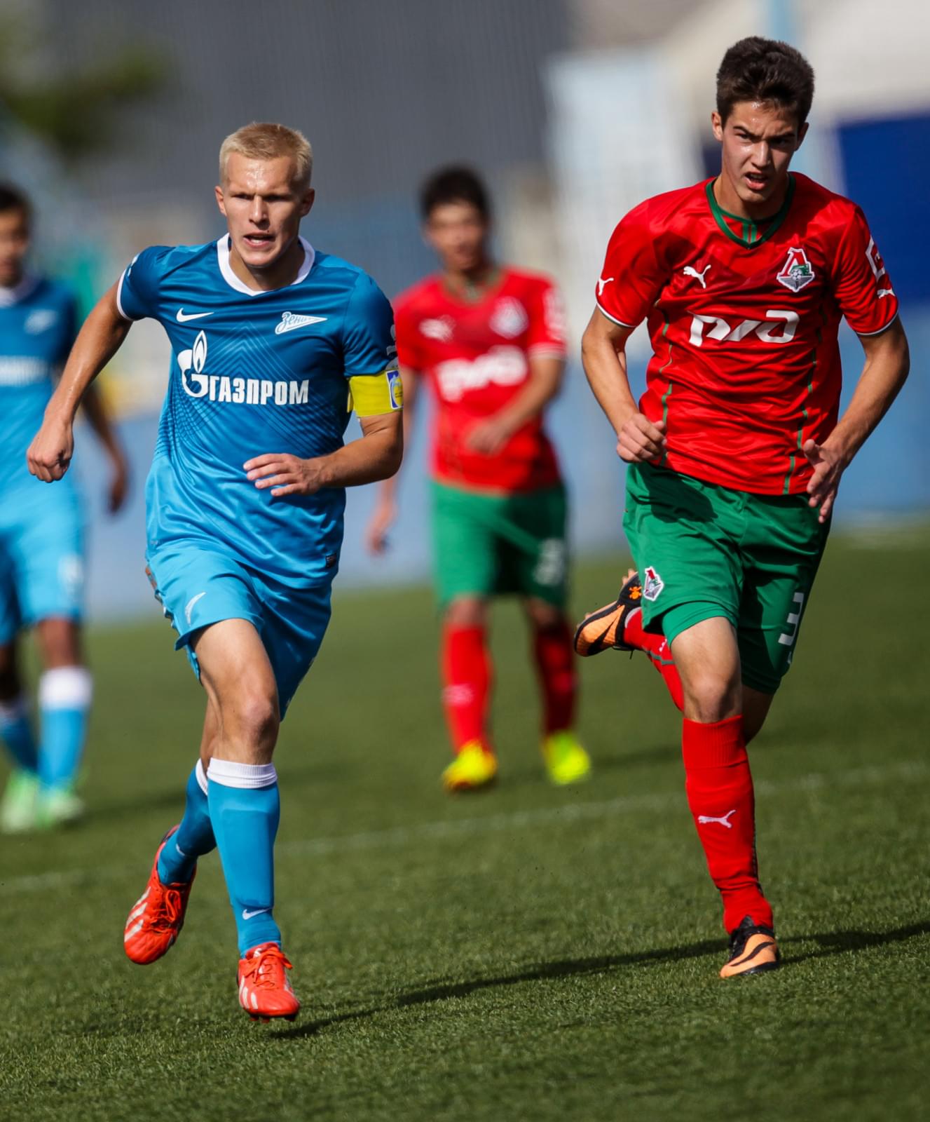 Молодежное первенства России, 7-й тур, матч «Зенит» — «Локомотив»