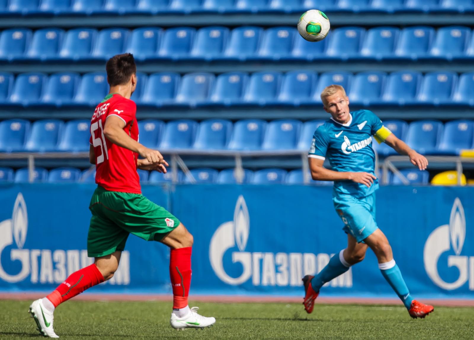 Молодежное первенства России, 7-й тур, матч «Зенит» — «Локомотив»