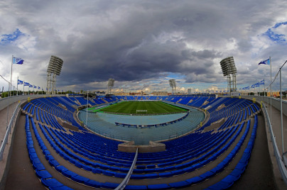 Панорама большой арены стадиона «Петровский»