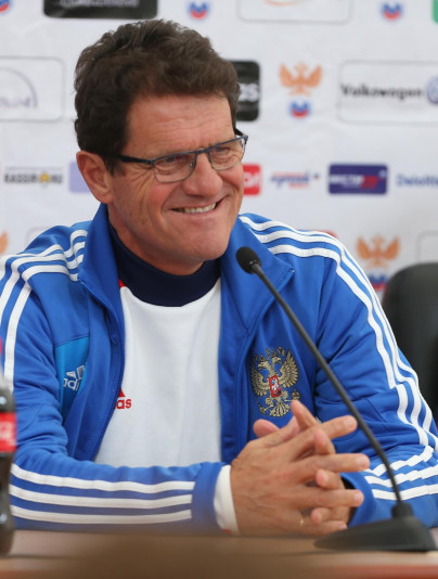 Тренировка сборной России перед матчем с Израилем на «Петровском»