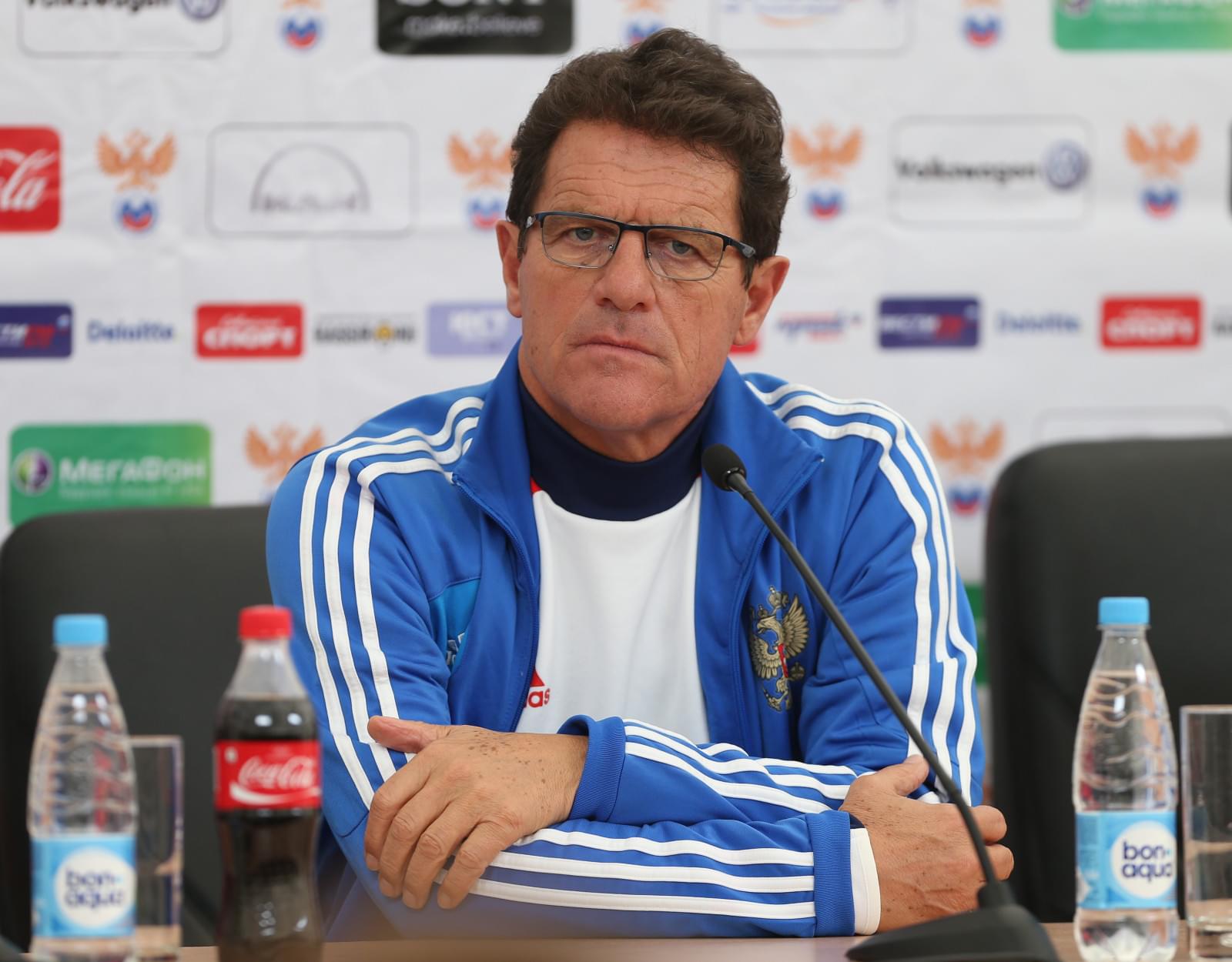 Тренировка сборной России перед матчем с Израилем на «Петровском»