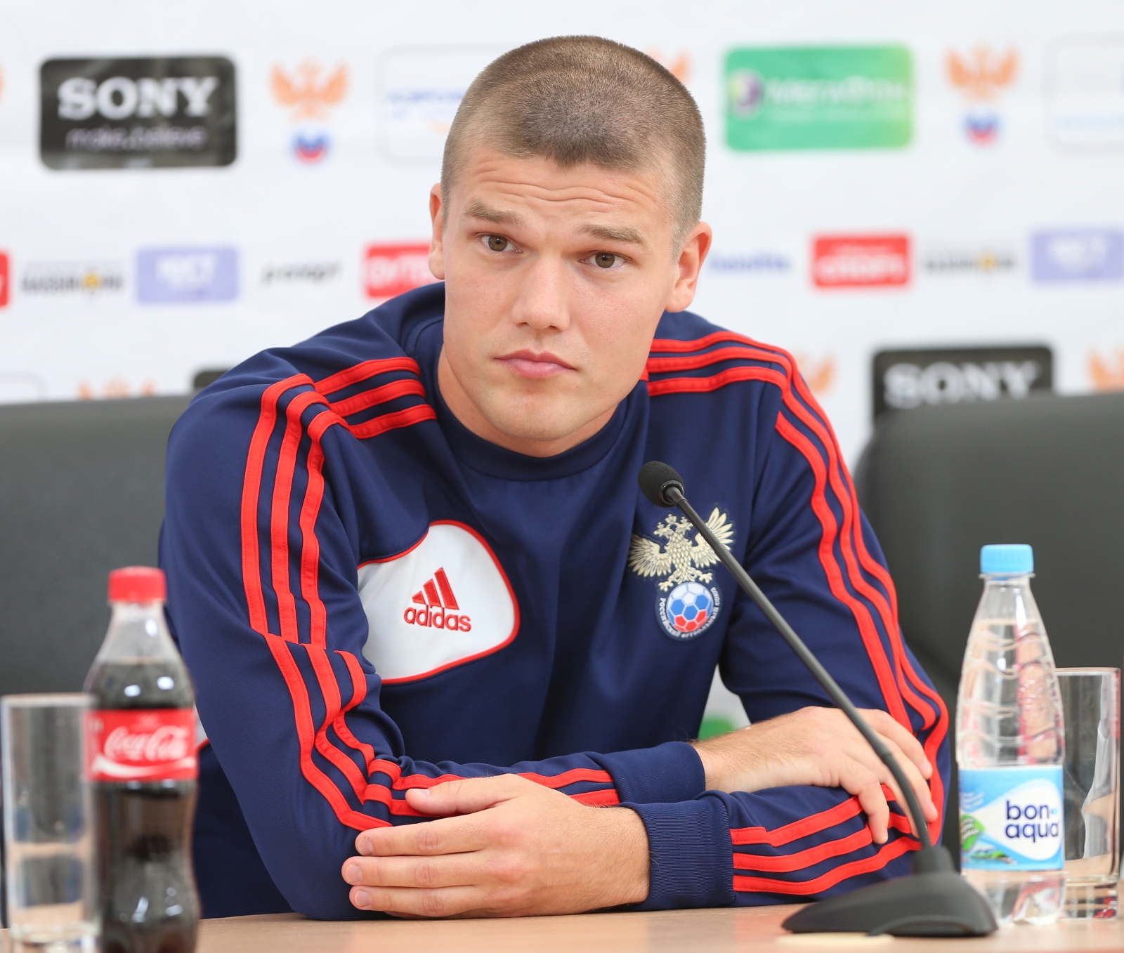 Тренировка сборной России перед матчем с Израилем на «Петровском»