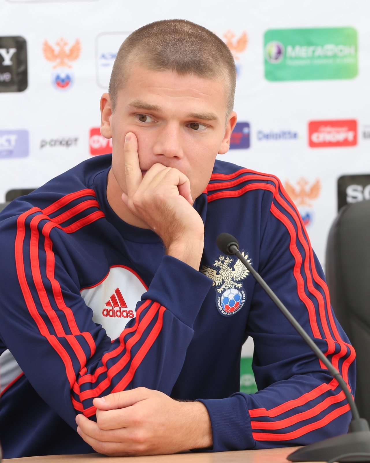 Тренировка сборной России перед матчем с Израилем на «Петровском»