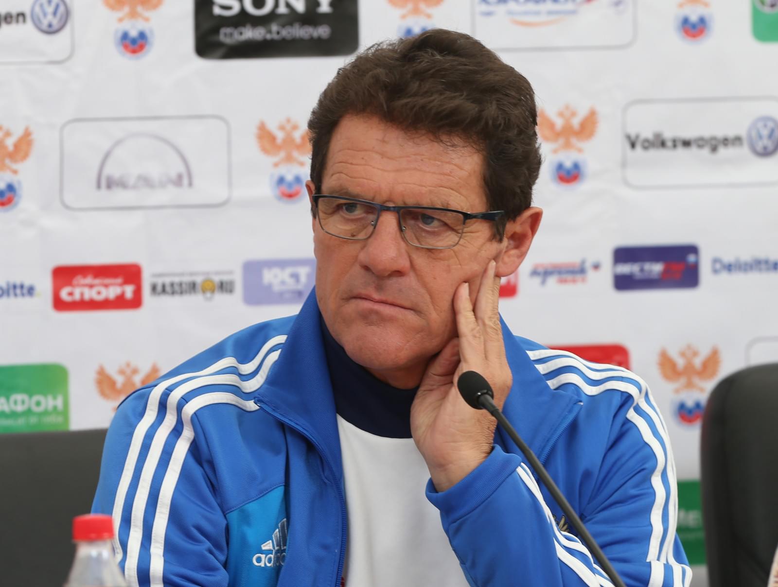 Тренировка сборной России перед матчем с Израилем на «Петровском»