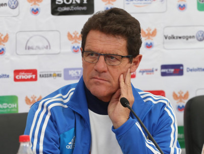 Тренировка сборной России перед матчем с Израилем на «Петровском»