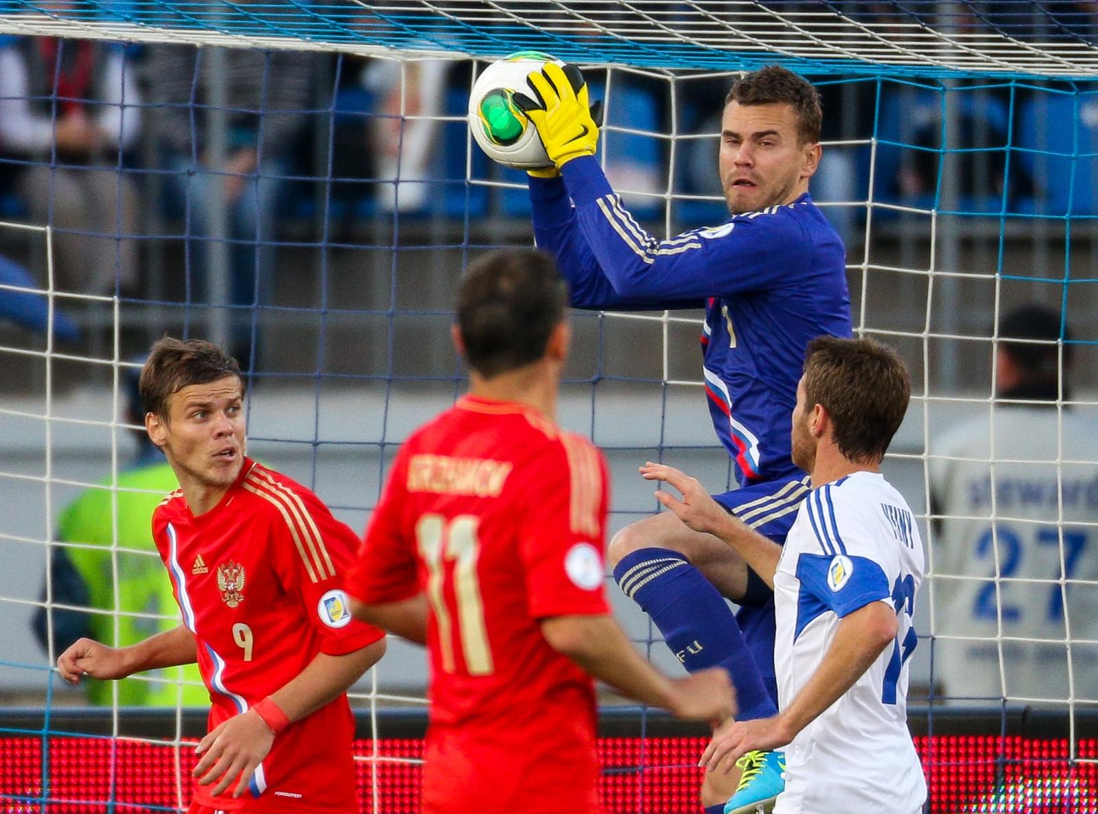 Отборочный раунд чемпионата мира по футболу 2014. Матч Россия — Израиль