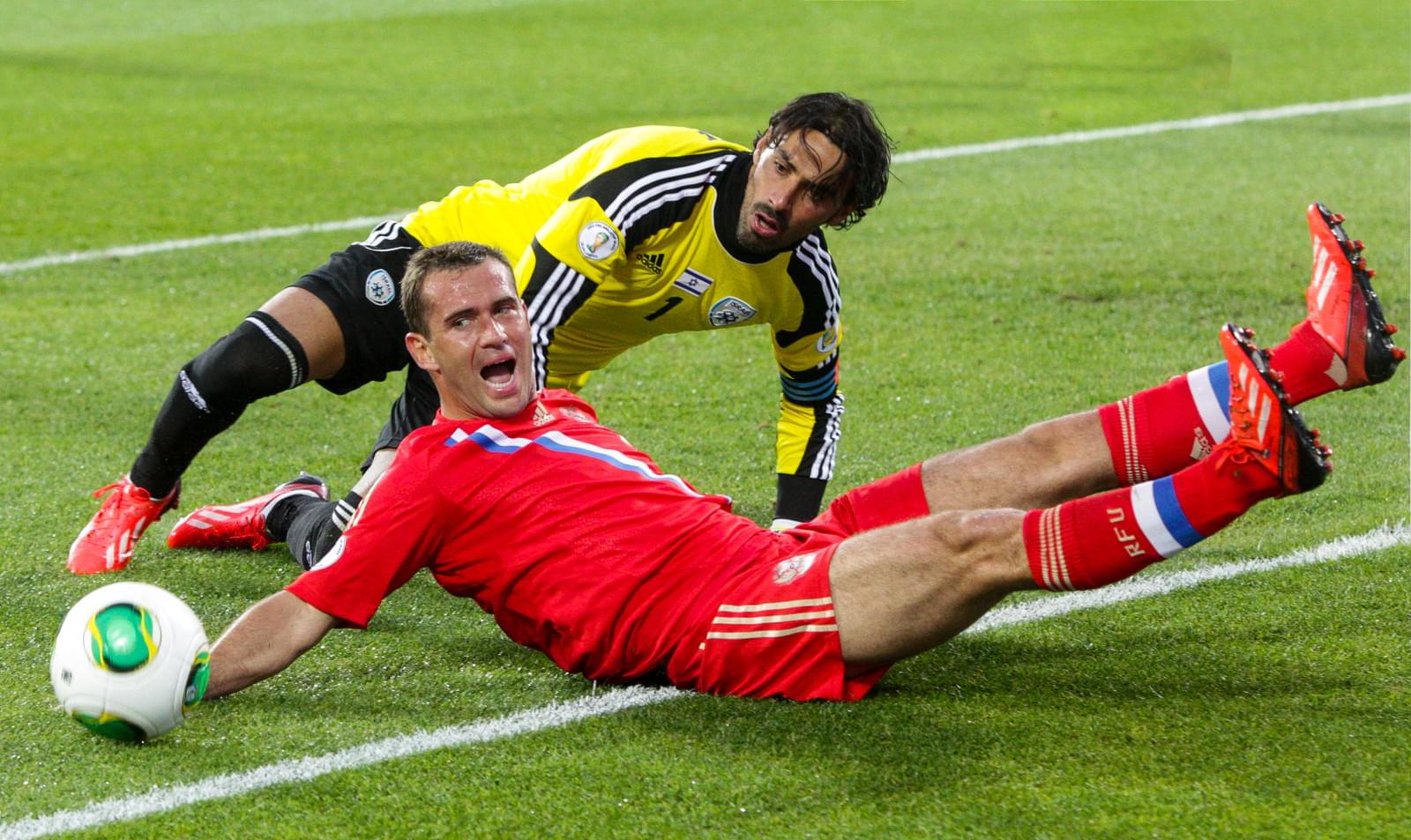 Отборочный раунд чемпионата мира по футболу 2014. Матч Россия — Израиль