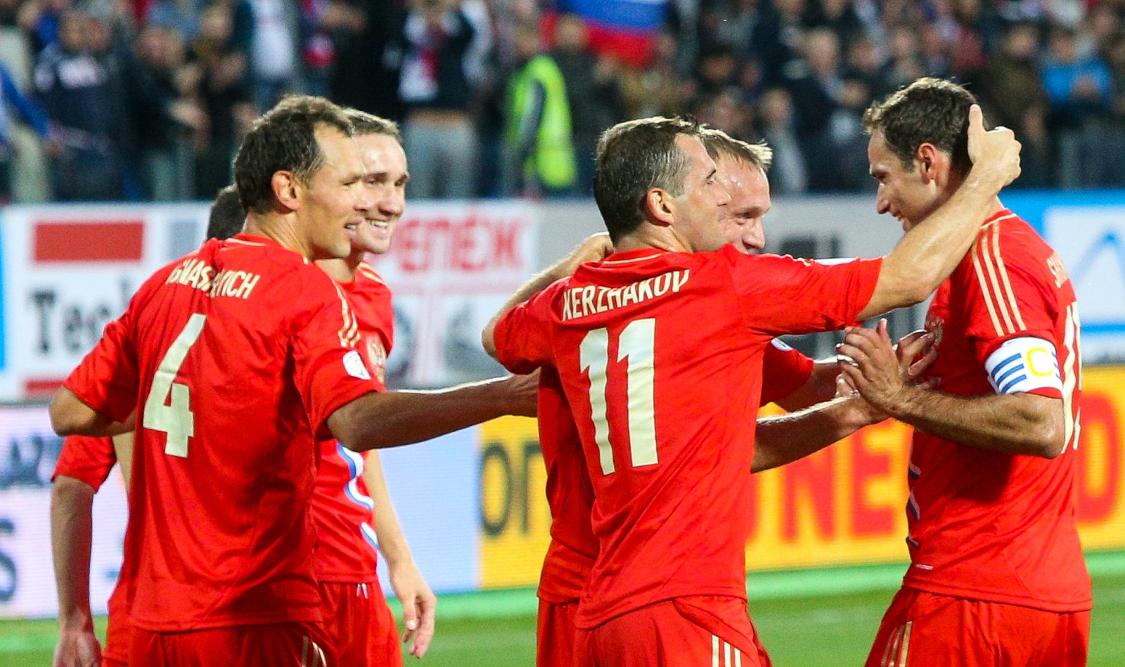 Отборочный раунд чемпионата мира по футболу 2014. Матч Россия — Израиль