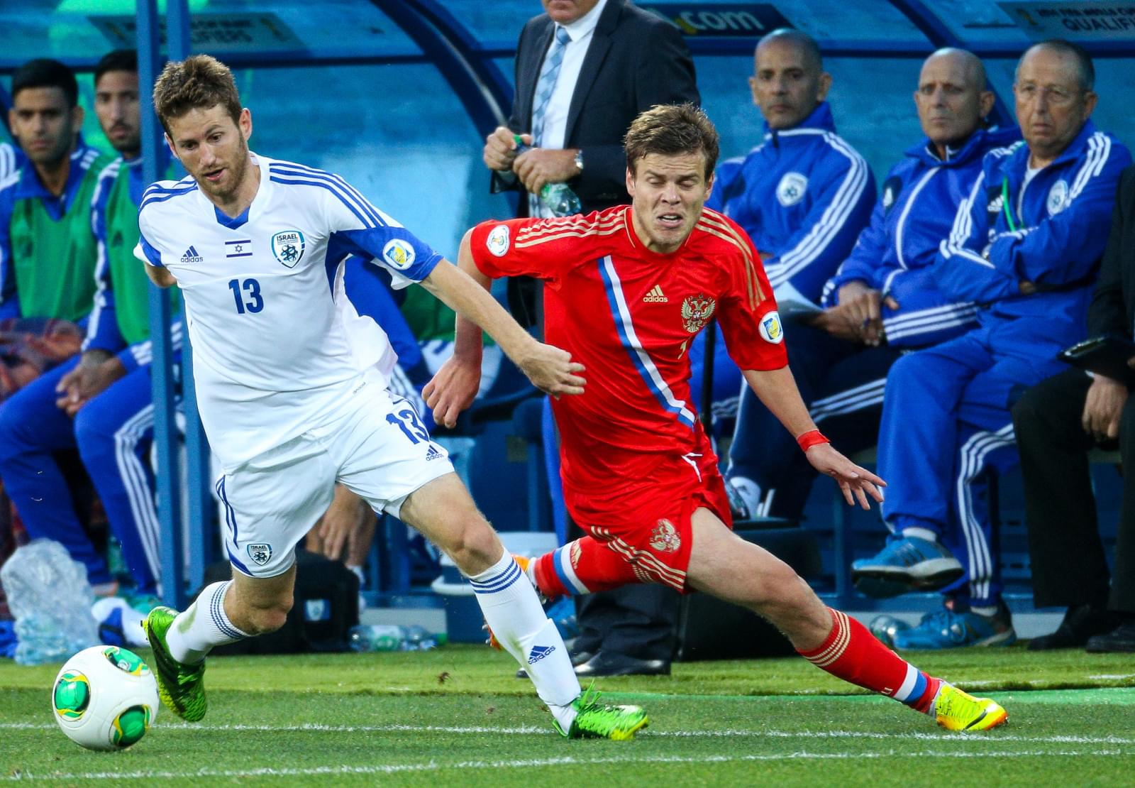Отборочный раунд чемпионата мира по футболу 2014. Матч Россия — Израиль