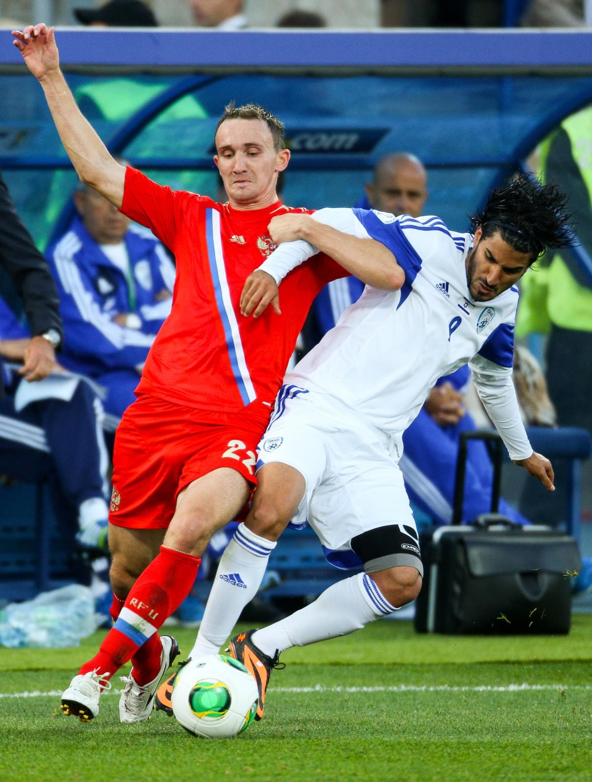 Отборочный раунд чемпионата мира по футболу 2014. Матч Россия — Израиль