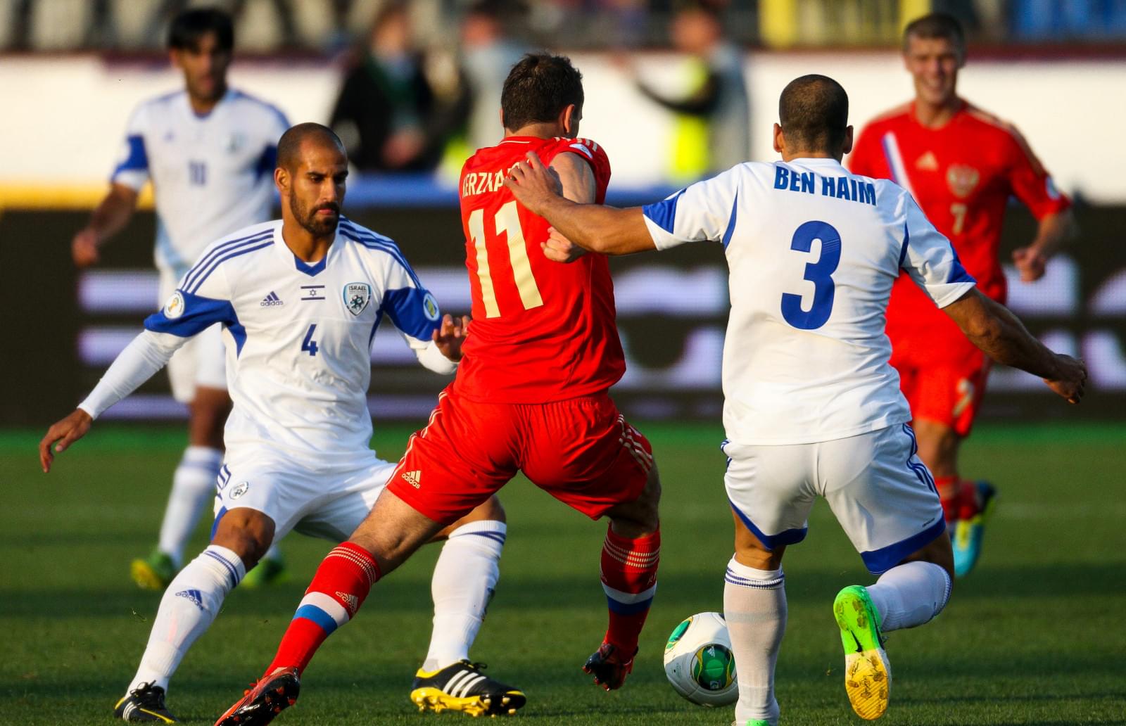 Отборочный раунд чемпионата мира по футболу 2014. Матч Россия — Израиль