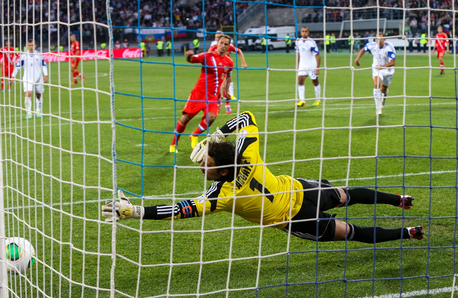 Отборочный раунд чемпионата мира по футболу 2014. Матч Россия — Израиль