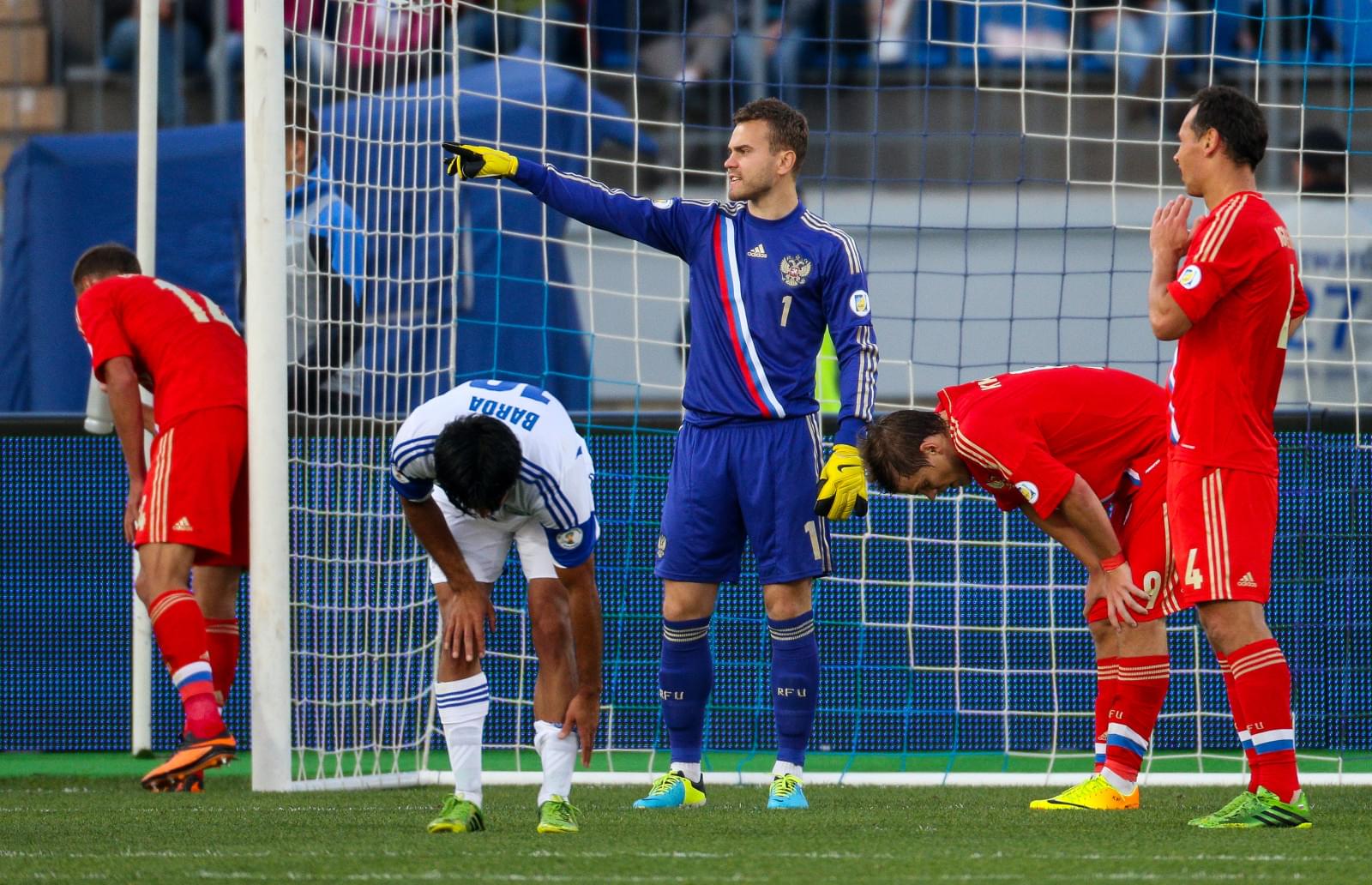 Отборочный раунд чемпионата мира по футболу 2014. Матч Россия — Израиль