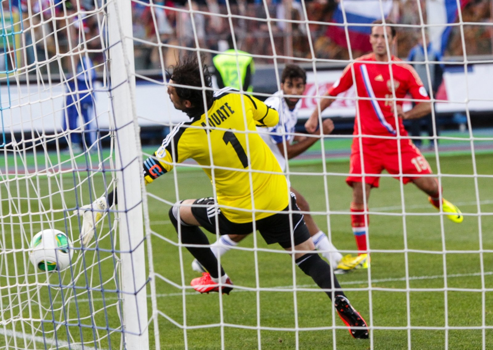 Отборочный раунд чемпионата мира по футболу 2014. Матч Россия — Израиль