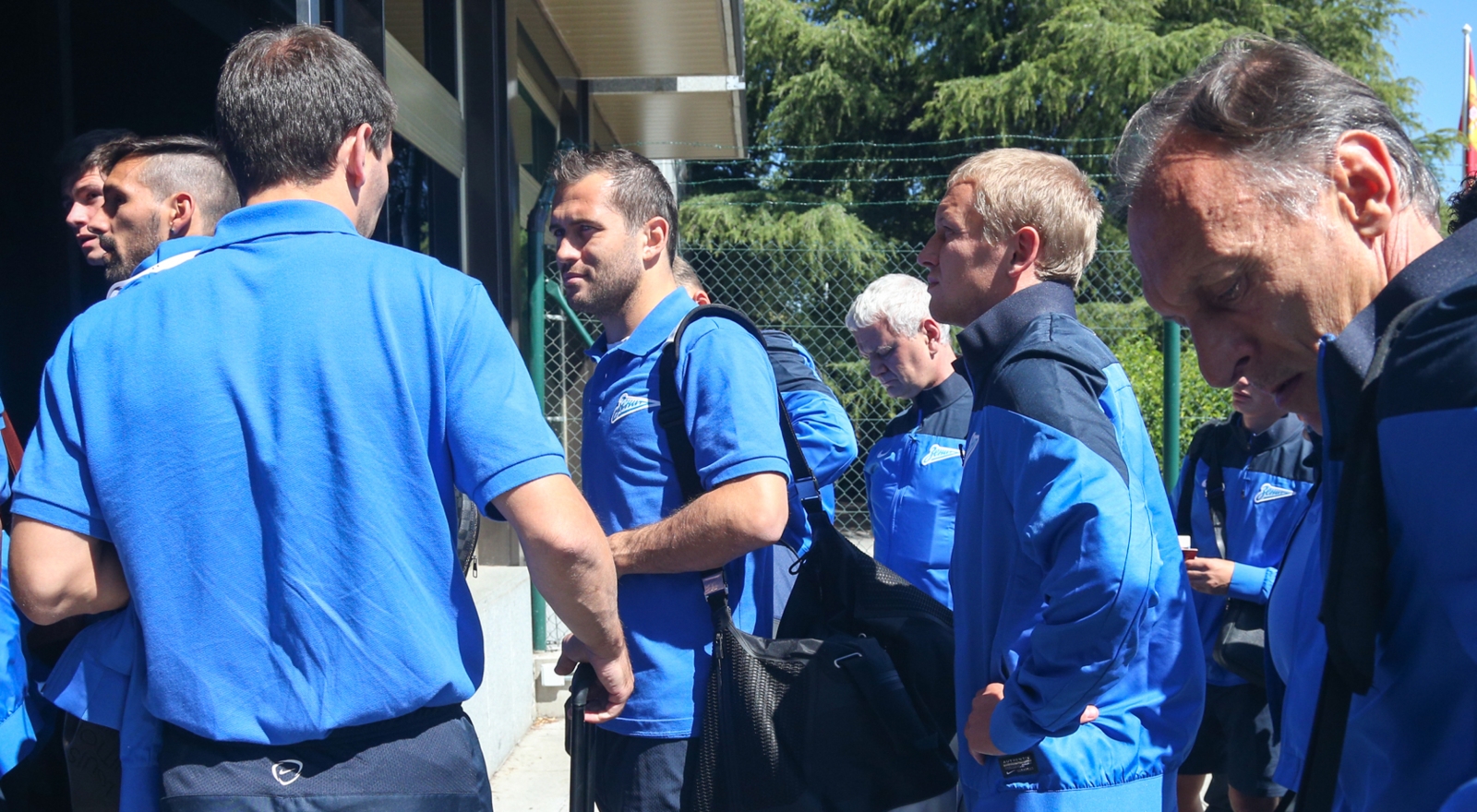 «Зенит» прилетел в Мадрид в  преддверии матча Атлетико — Зенит