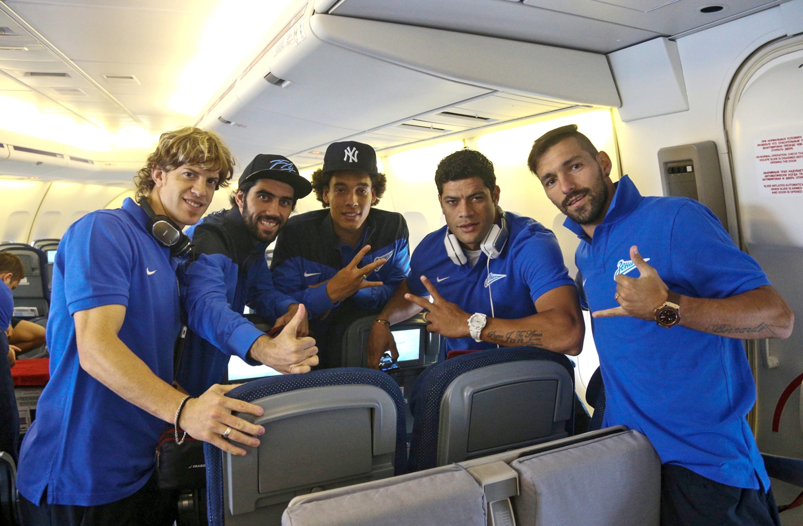 «Зенит» прилетел в Мадрид в  преддверии матча Атлетико — Зенит