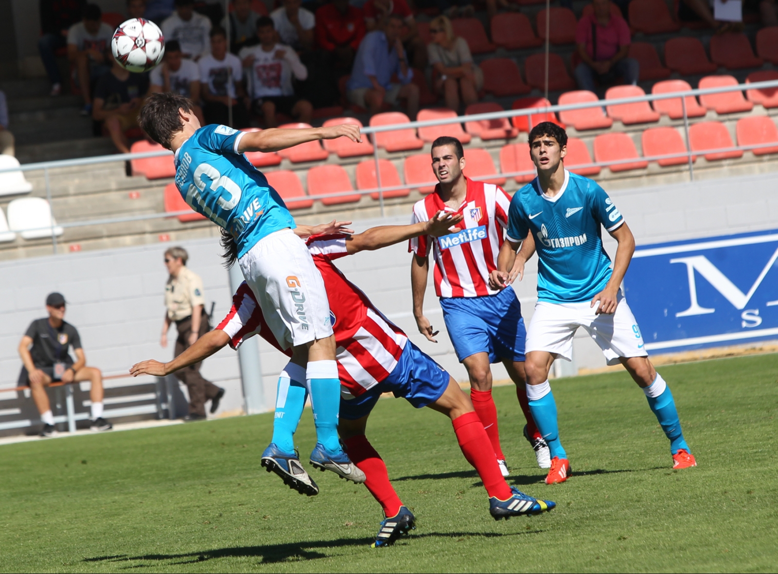 «Атлетико»-м — «Зенит»-м: фоторепортаж из Махадаонды