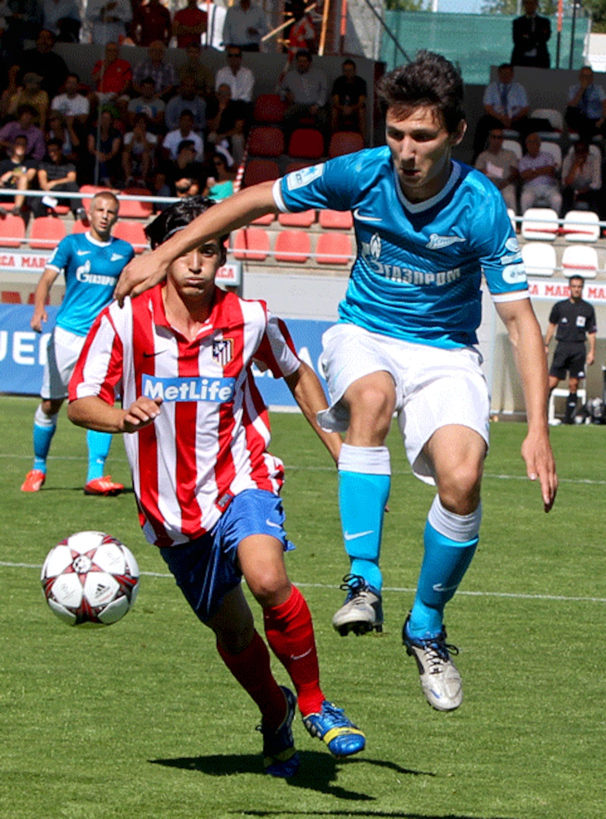 Юношеская лига УЕФА. Группа G. 1-й тур «Атлетико» М U19 — «Зенит» U19