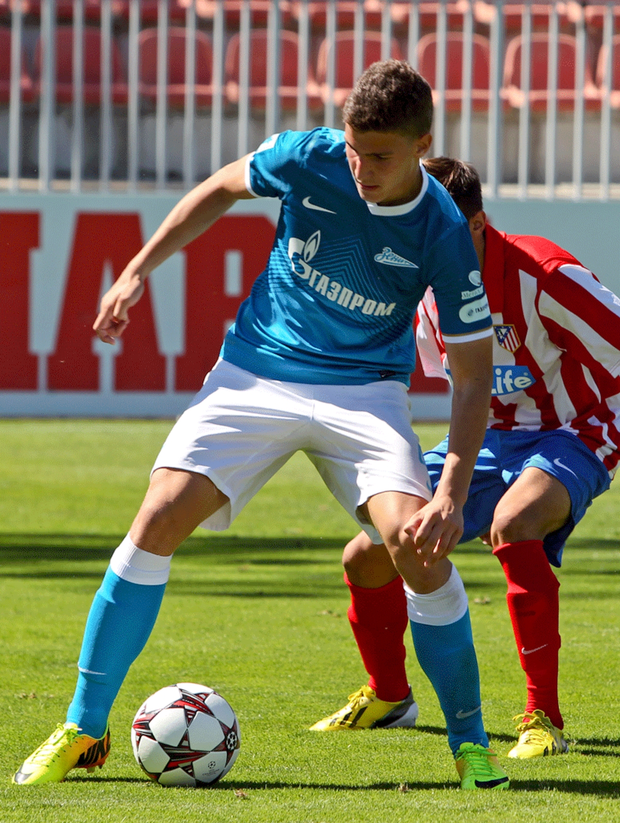 Юношеская лига УЕФА. Группа G. 1-й тур «Атлетико» М U19 — «Зенит» U19