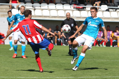 «Атлетико»-м — «Зенит»-м: фоторепортаж из Махадаонды