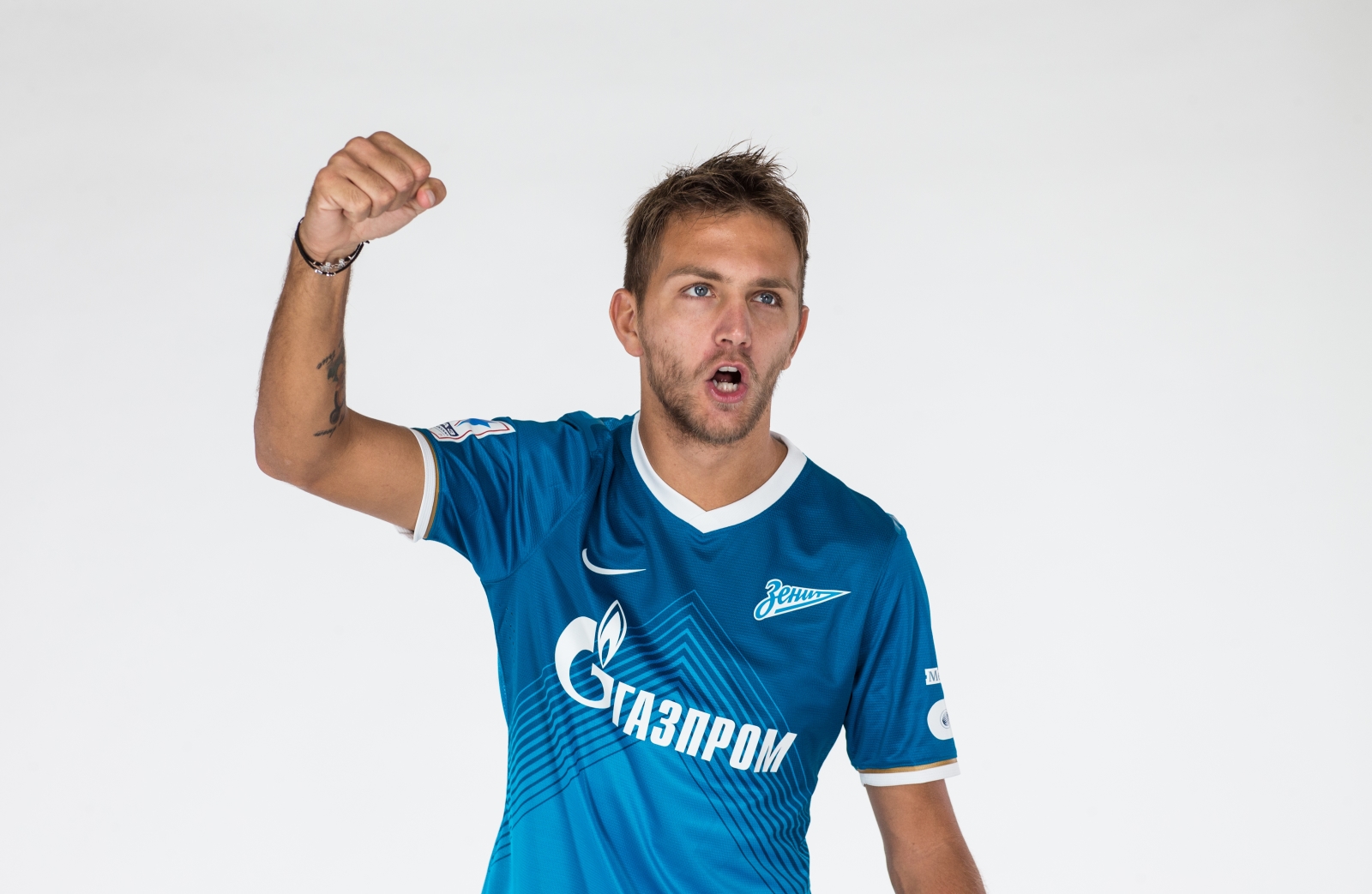 Фотосессия Доменико Кришито, защитник ФК «Зенит»