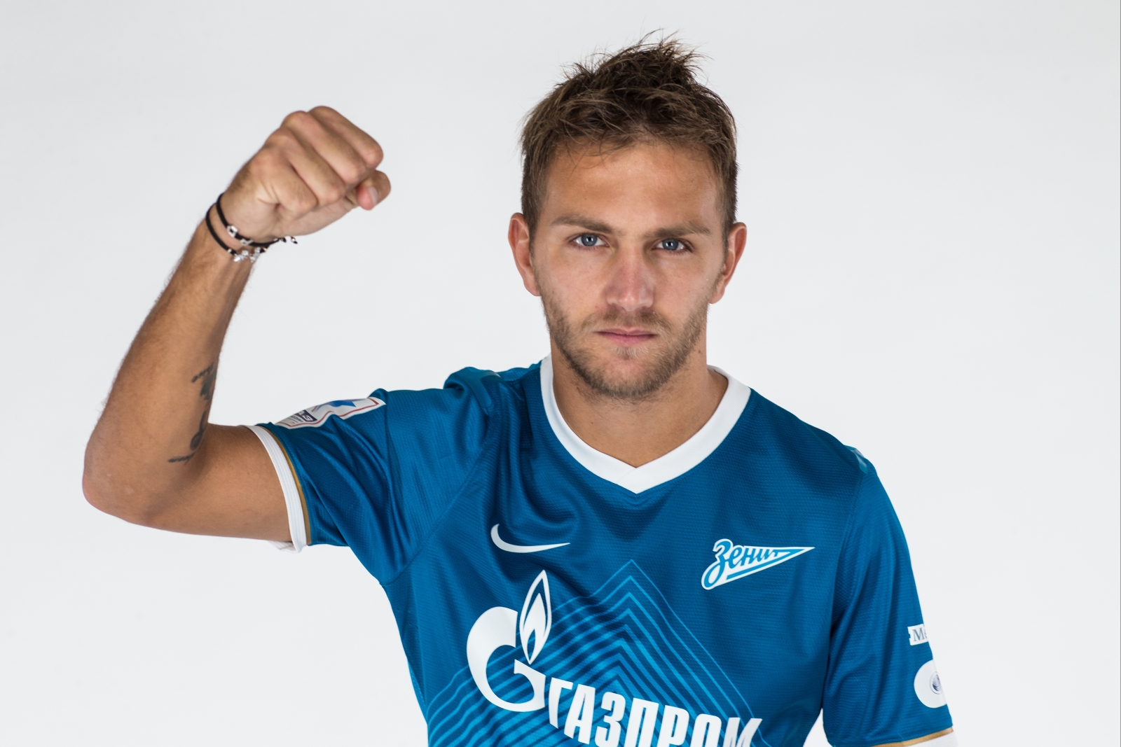 Фотосессия Доменико Кришито, защитник ФК «Зенит»