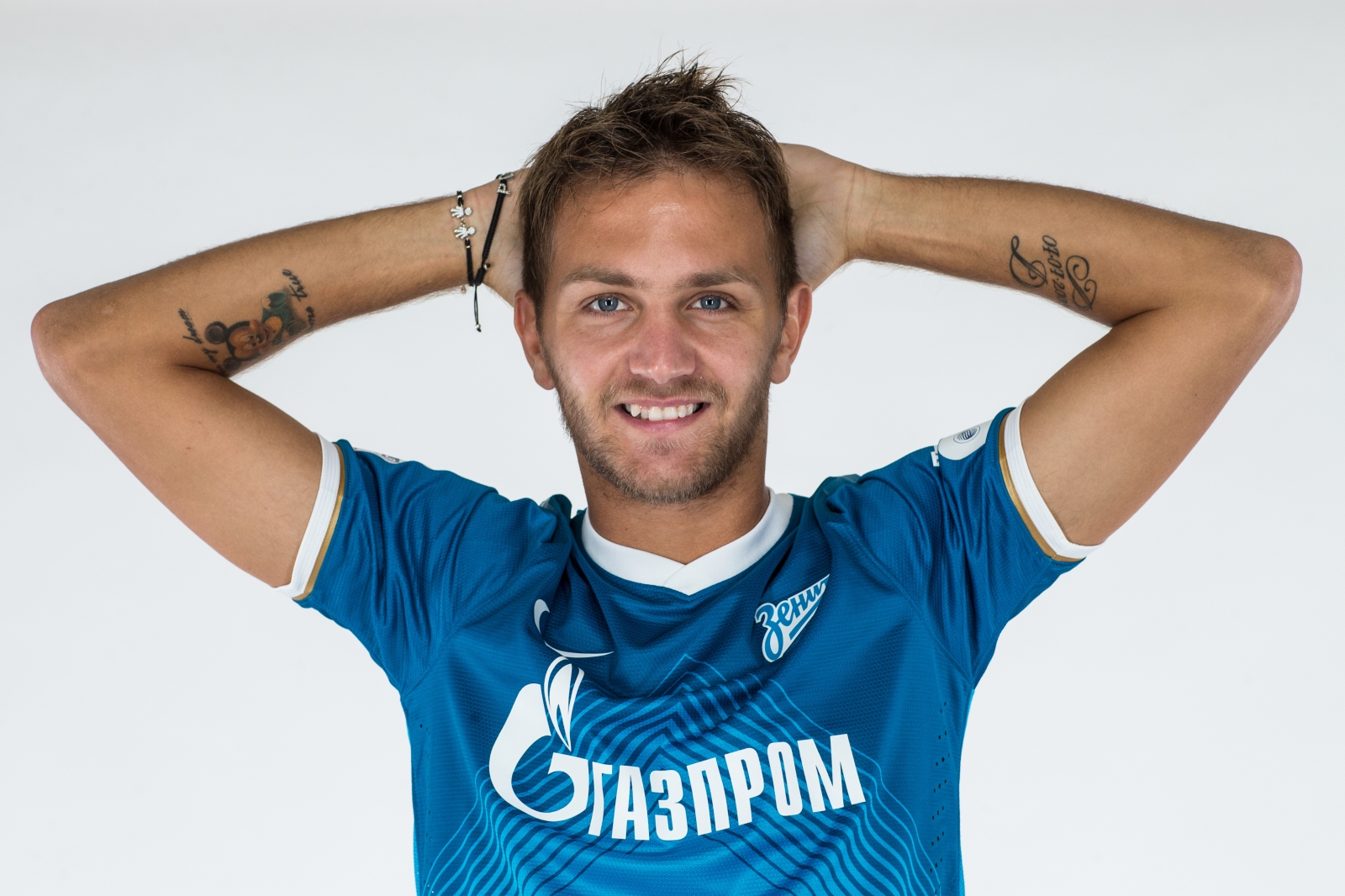 Фотосессия Доменико Кришито, защитник ФК «Зенит»