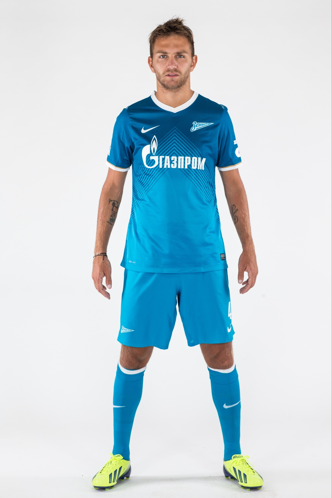 Фотосессия Доменико Кришито, защитник ФК «Зенит»