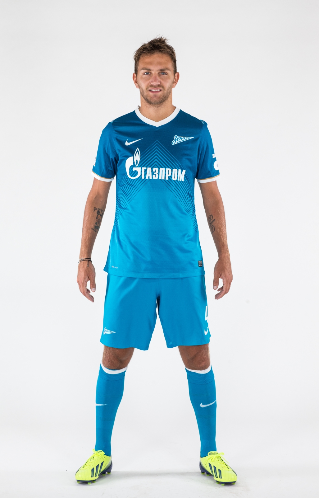 Фотосессия Доменико Кришито, защитник ФК «Зенит»