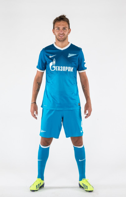 Фотосессия Доменико Кришито, защитник ФК «Зенит»