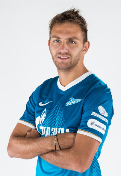 Фотосессия Доменико Кришито, защитник ФК «Зенит»