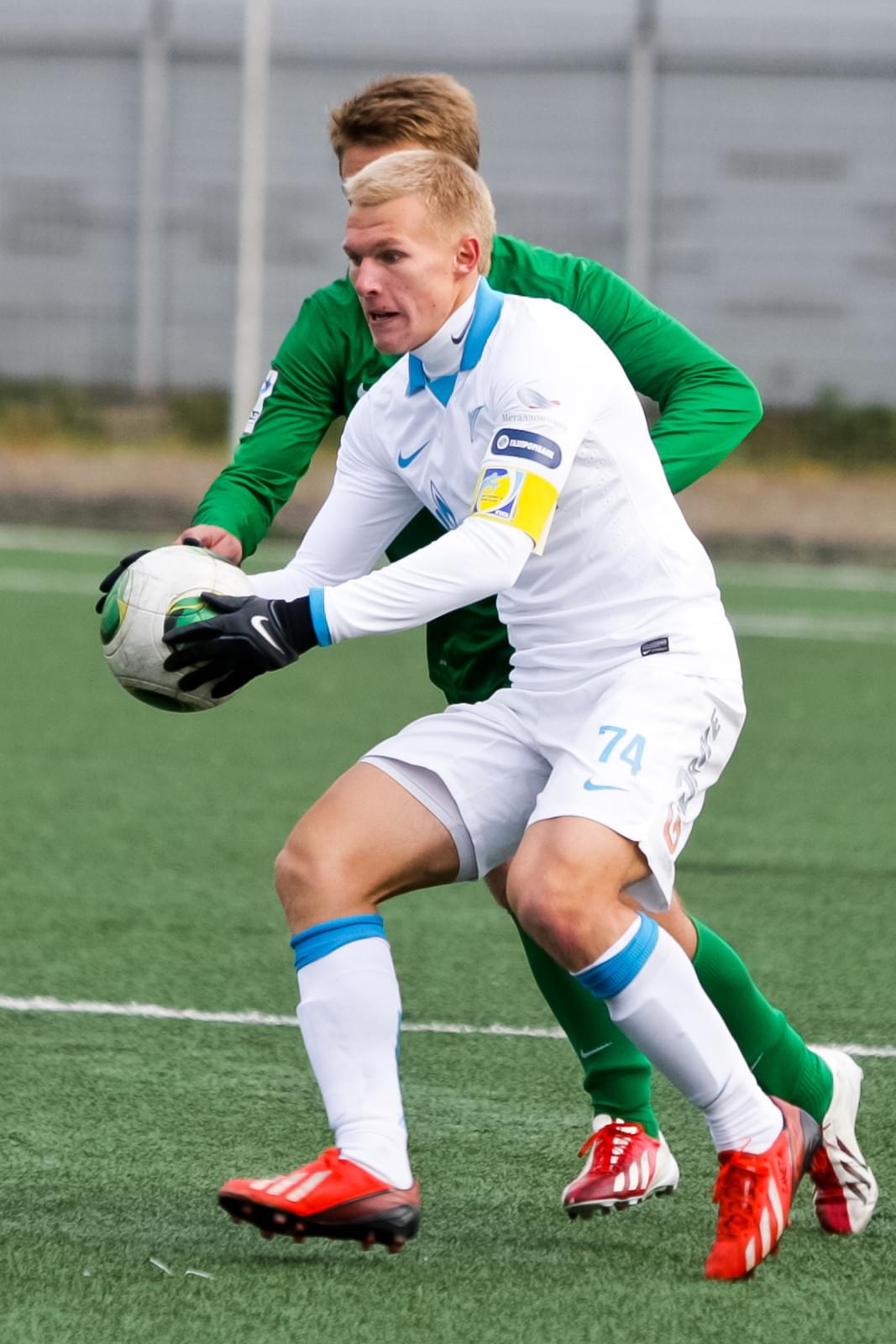 Молодежное первенство, 12-й тур, матч «Томь» — «Зенит»