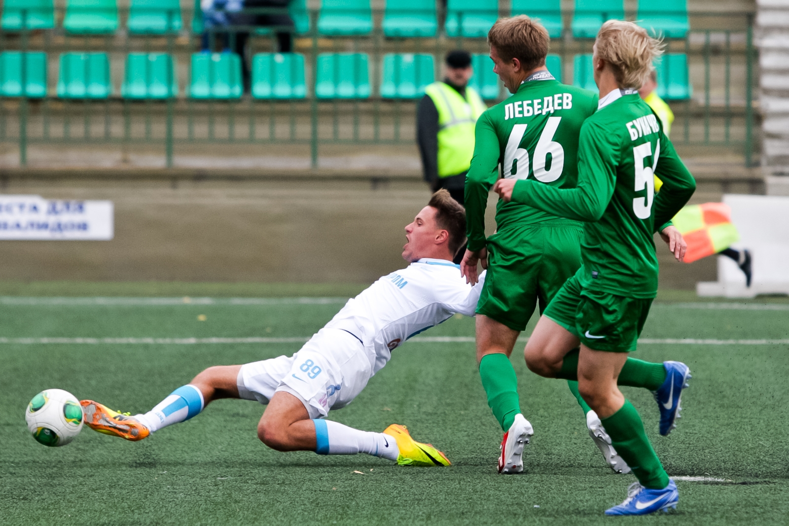 Молодежное первенство, 12-й тур, матч «Томь» — «Зенит»