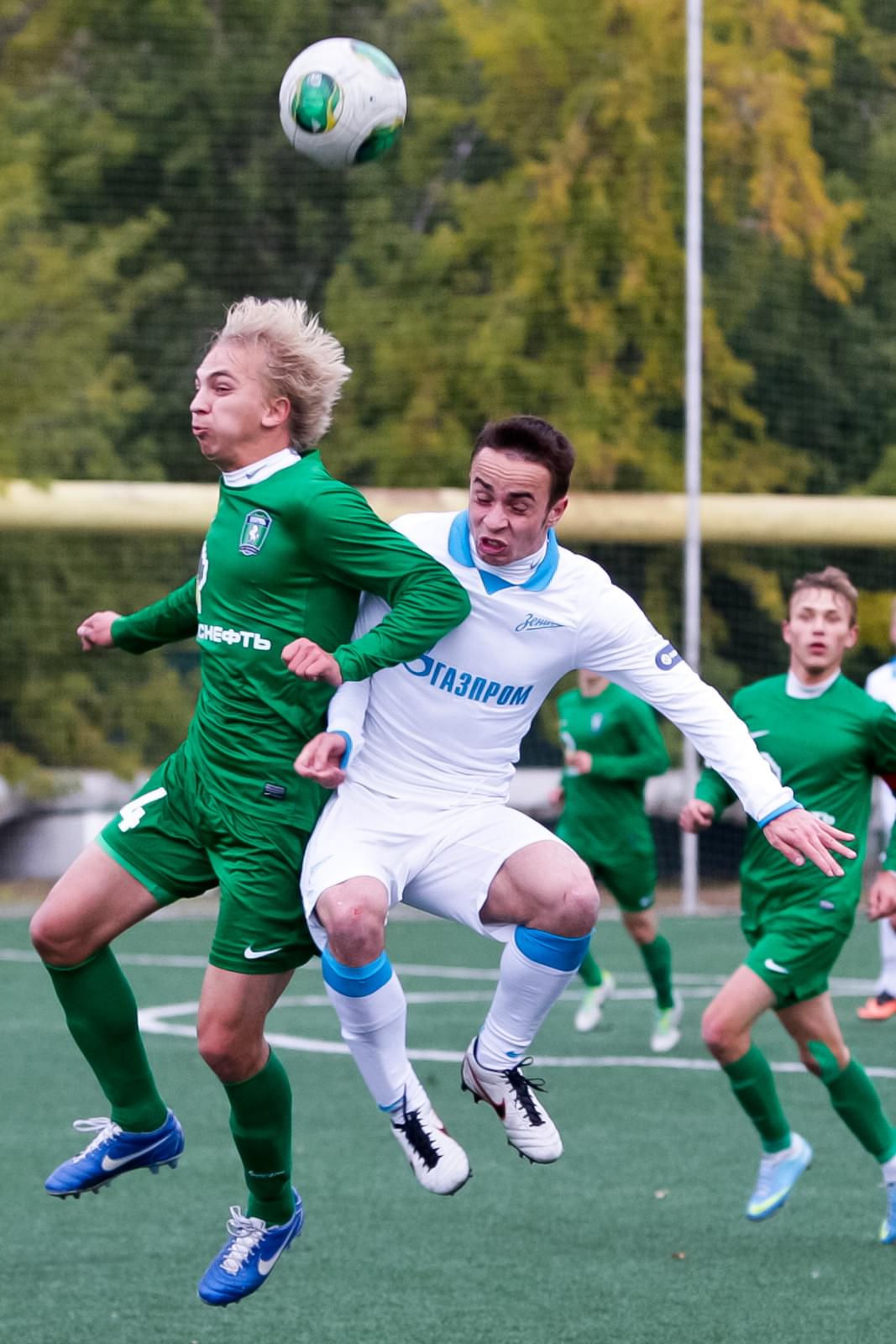 Молодежное первенство, 12-й тур, матч «Томь» — «Зенит»