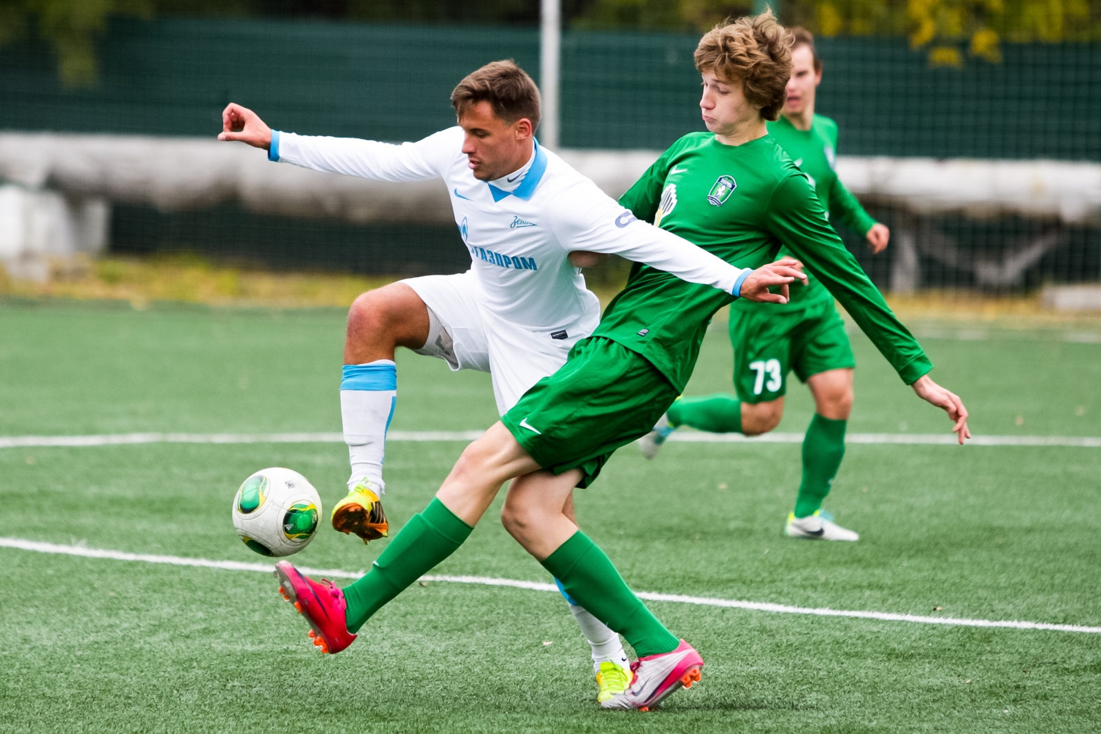 Молодежное первенство, 12-й тур, матч «Томь» — «Зенит»