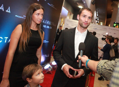 Полузащитники «Зенита» Широков, Зырянов и Аршавин посетили премьеру фильма «Сталинград»