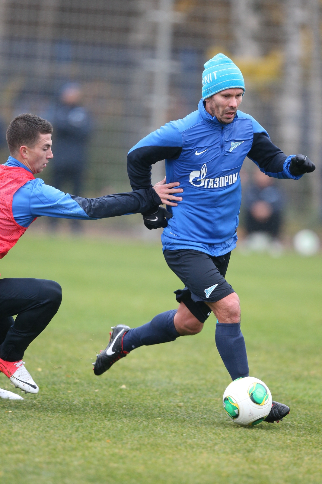 Контрольный матч между основным составом ФК «Зенит» — «Зенит-2»