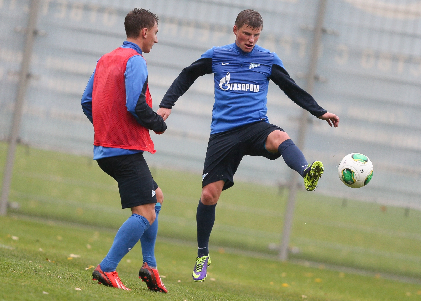 Контрольный матч между основным составом ФК «Зенит» — «Зенит-2»