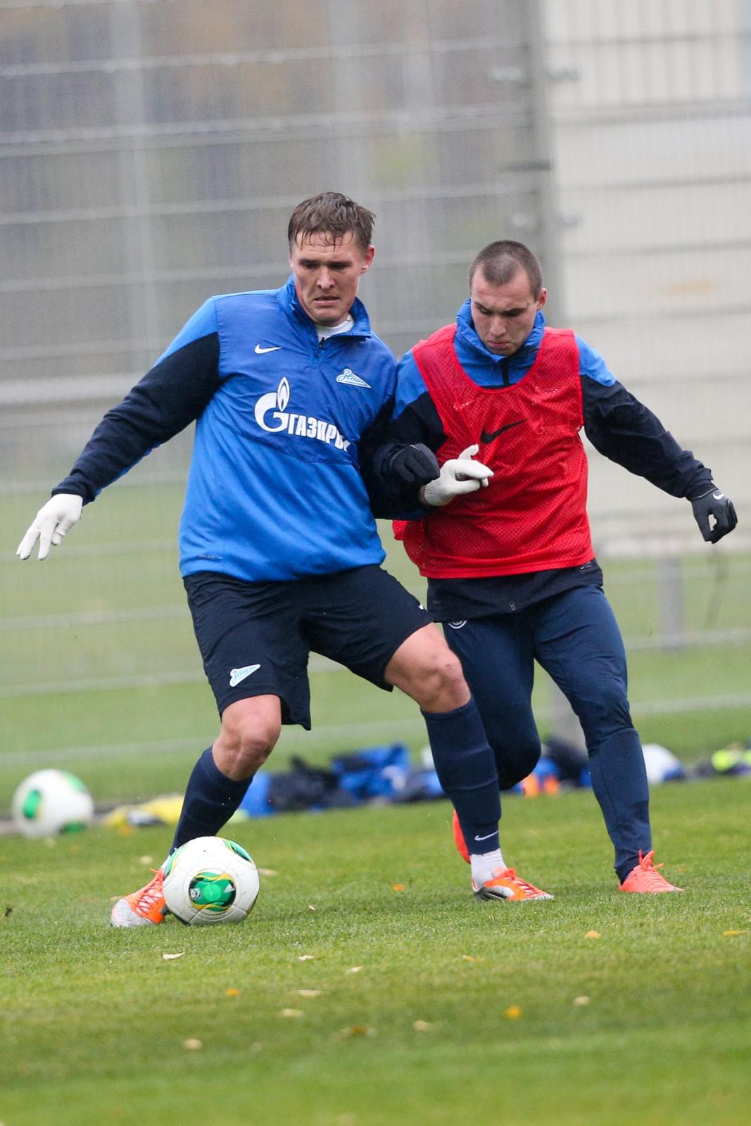 Контрольный матч между основным составом ФК «Зенит» — «Зенит-2»