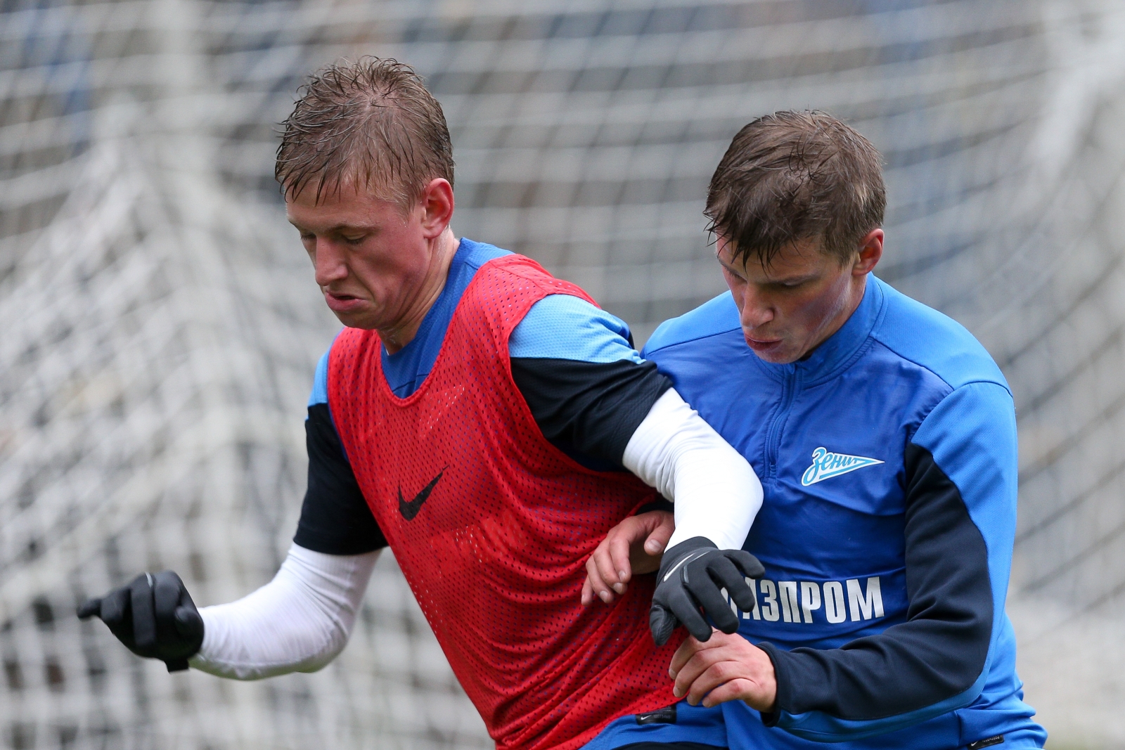 Контрольный матч между основным составом ФК «Зенит» — «Зенит-2»