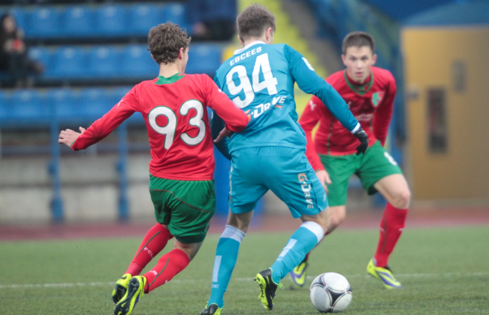 21-й тур первенства второго дивизиона зоны «Запад». Матч между ФК «Зенит»-2 и ФК «Локомотив-2»