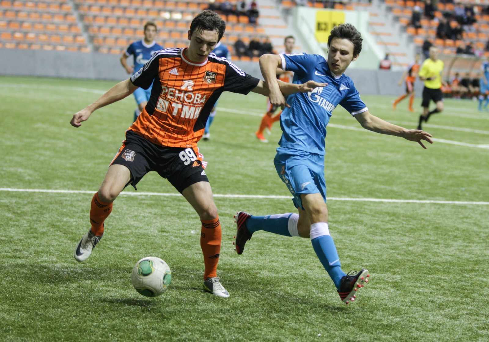 Первенство молодежных составов 2013/2014, 14 тур «Урал» — «Зенит»