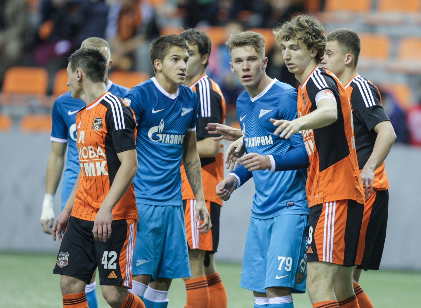 Первенство молодежных составов 2013/2014, 14 тур «Урал» — «Зенит»