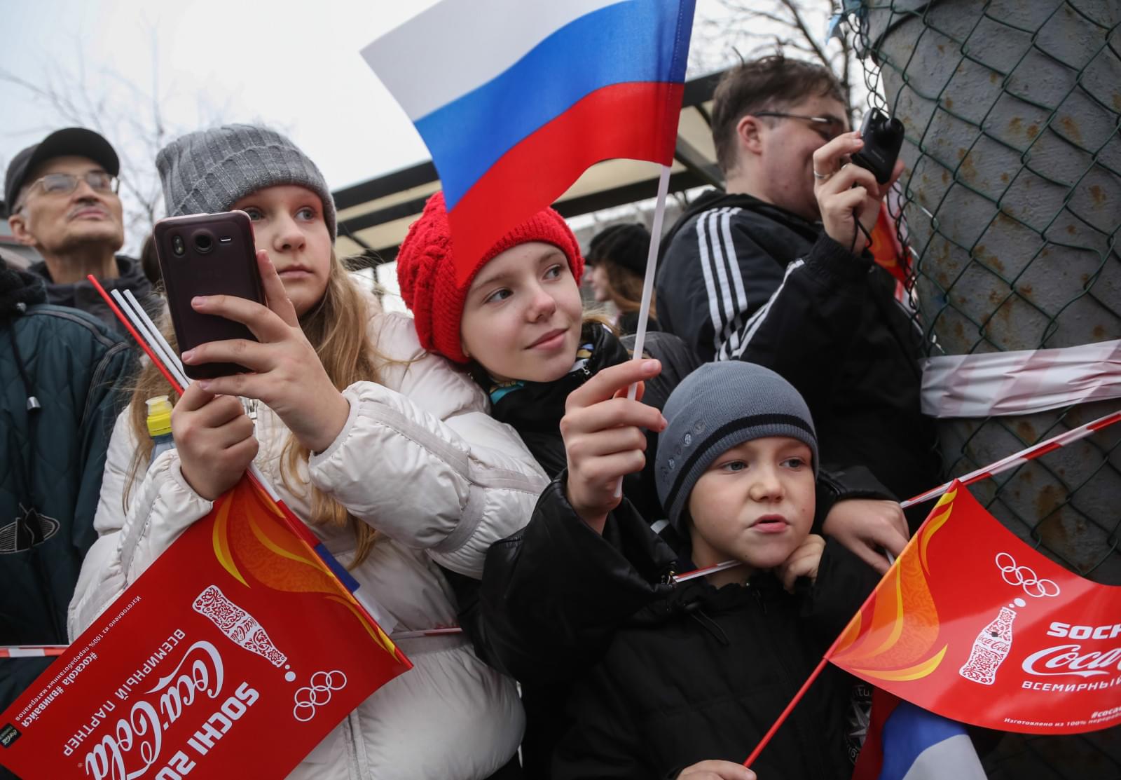 Кержаков принял эстафету Олимпийского огня