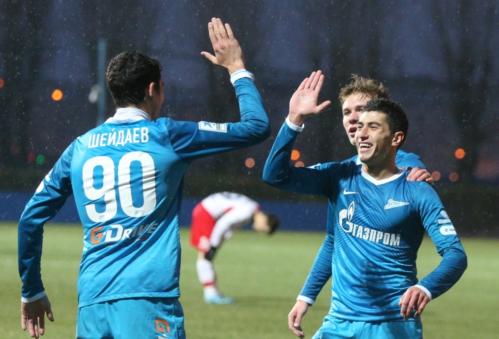 Первенство молодежных составов 2013/2014, 15 тур «Зенит» — «Амкар»