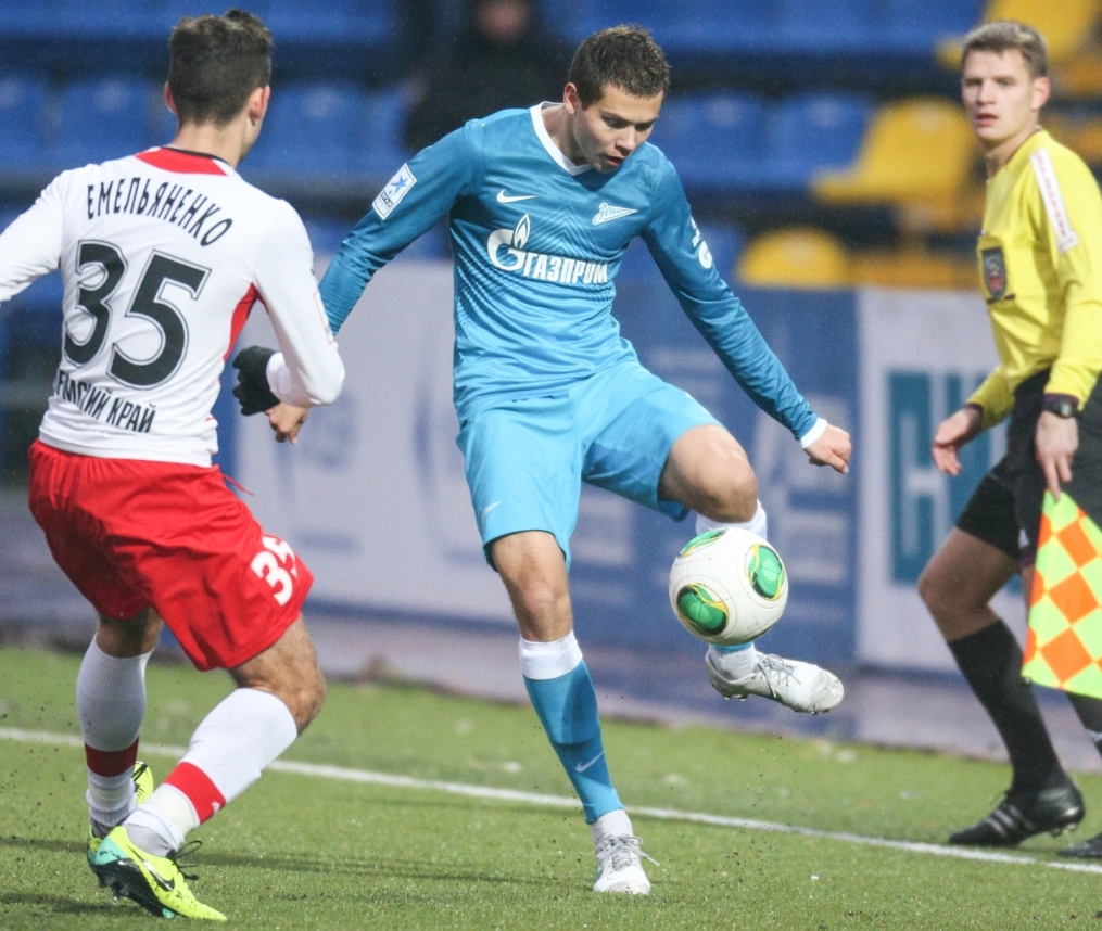 Первенство молодежных составов 2013/2014, 15 тур «Зенит» — «Амкар»