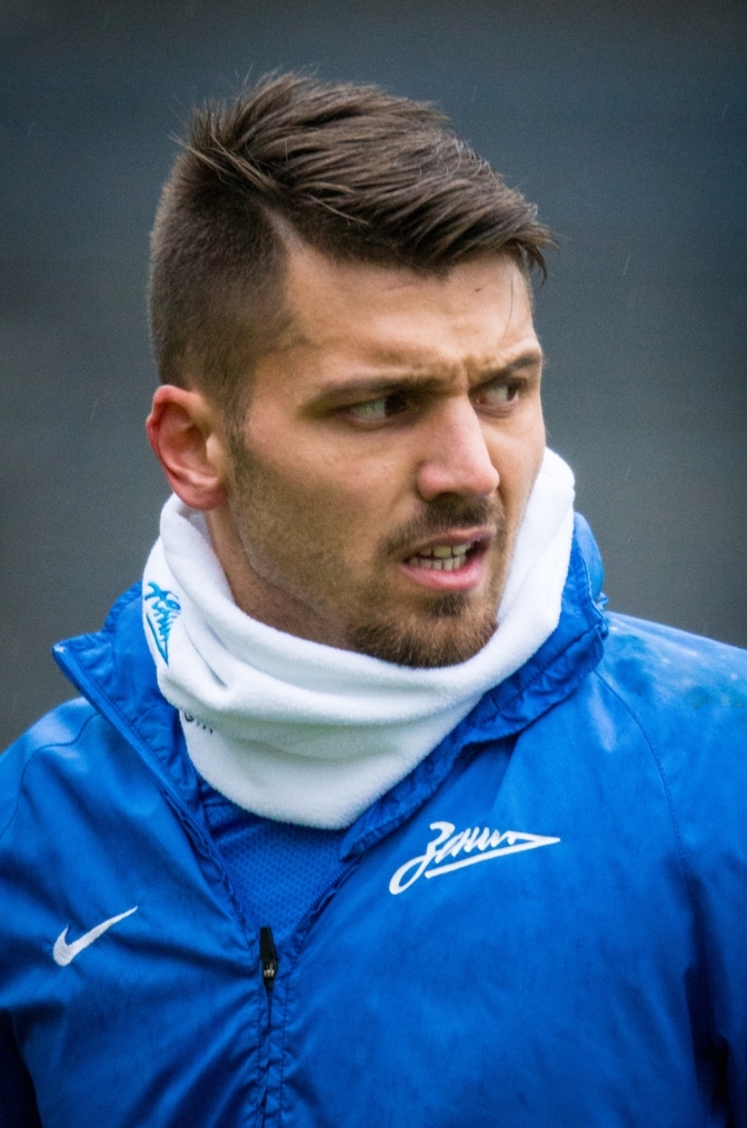 Тренировка «Зенита» перед матчем Лиги чемпионов УЕФА 2013/2014, «Зенит» — «Порту»