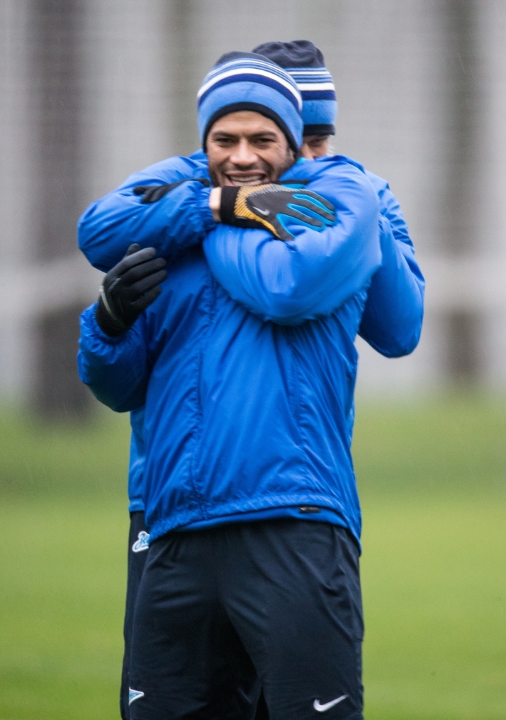 Тренировка «Зенита» перед матчем Лиги чемпионов УЕФА 2013/2014, «Зенит» — «Порту»