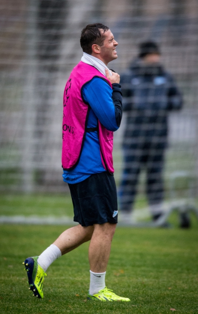 Тренировка «Зенита» перед матчем Лиги чемпионов УЕФА 2013/2014, «Зенит» — «Порту»